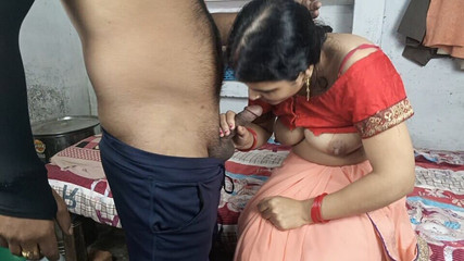 भाभी अपने देवर का मोटा लंड फिर हिंदी आवाज में