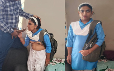 बड़े लंड वाले बॉयफ्रेंड द्वारा देसी कॉलेज लड़की की चुदाई