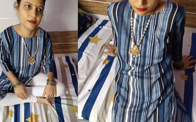 देसी गाँव की लड़की अपने सौतेले भाई के साथ शानदार सेक्स कर रही है