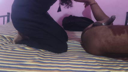 बॉयफ्रेंड के साथ सौतेली बहन का सेक्स