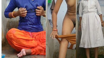 हॉट अकेली भारतीय कॉलेज लड़की नग्न स्नान