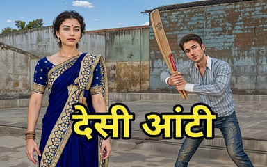 जब दोस्त घर पर नहीं है तो देसी भारतीय सौतेली माँ की चुदाई की गई