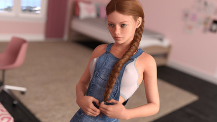 वैनेसा ने अपनी सौतेली बेटियों का परिचय दिया और मुझे भी सांत्वना दी