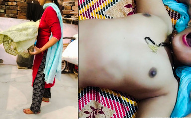 खूबसूरत भारतीय प्रिया भाभी, धीरे धीरे मुझे चोदो देवर जी