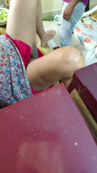 घर के मालिक ने तमिल सौतेली चाची की चुदाई की