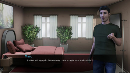 ए घोस्टली डिज़ायर एपिसोड 1 दयाना और मार्क ने एक दूसरे को गले लगाया