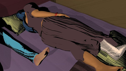 अपनी पत्नी की छोटी सौतेली बहन को चोदकर उसकी चूत की मर्यादा को भंग किया