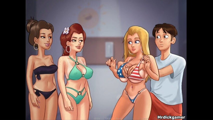 ग्रीष्मकालीन गाथा मेरी प्रेमिका आरामदायक मालिश चाहती है क्योंकि मैं उसे इसका आनंद देता हूं