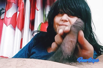 भव्य बेब गेटा बड़ा काला डिक