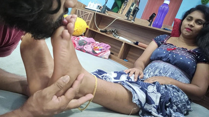 पैर चाटना रोमांस