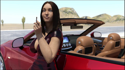 लूना सार्वजनिक रूप से एक बूढ़े आदमी को स्तन दिखा रही है