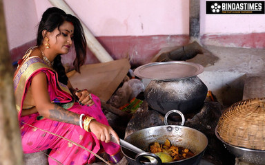 मैंने अपनी सौतेली भाभी को किचन में, आउटडोर सेक्स में चोदा