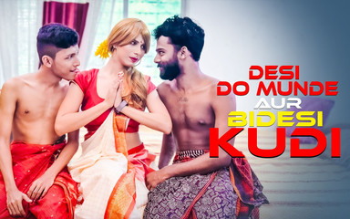 दो देसी भारतीय दोस्तों ने एक हॉट और सेक्सी 18+ प्यारी विदेशी लड़की को चोदा (त्रिगुट पूर्ण मूवी)