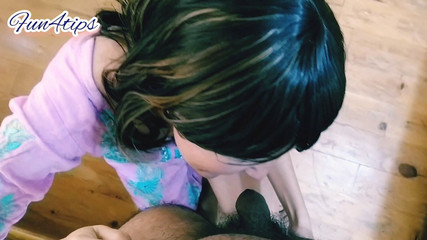 प्यारी सौतेली बहन से अप्रत्याशित मुख-मैथुन