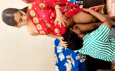 नवविवाहित शरारती भाभी को देवर ने चोदा