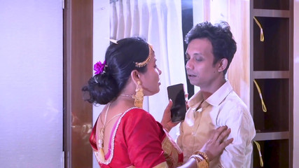 भारतीय जोड़े की शादी की पहली रात, असली देसी सुहाग रात सेक्स