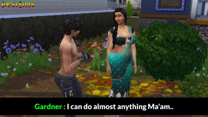 देसी शादीशुदा साड़ी स्टेपाउंटी ने इस युवा भारतीय माली को आकर्षित किया