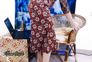 इस विशेष वीडियो लाइव में हॉट स्ट्रिप डाउन और नग्न मुख-मैथुन