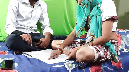 सेक्सी भारतीय देसी स्टूडेंट की ट्यूशन टीचर के साथ बहुत जोरदार चुदाई