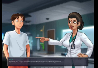 समरटाइम सागा: सेक्सी इंडियन देसी डॉक्टर ईपी 165