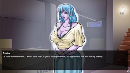 किचन में घोस्ट एशले और फिर लारा की मदद करना