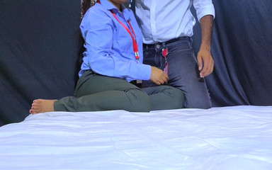 मेरी रिसेप्शनिस्ट के साथ मेरी सेक्स फंतासी पूरी करें