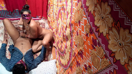 प्यारी प्यारी सांवली त्वचा वाली भारतीय लड़की की घर पर गहरी चुदाई