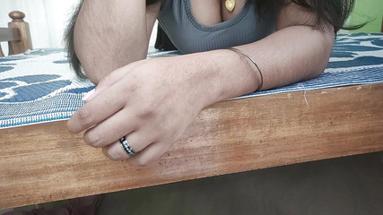 मिनी स्कर्ट पर ऐस प्रेस के साथ वैष्णवी शिम्मी हॉट बूब प्रेस, शिम्मी और मिनी स्कर्ट मल्लू युगल रोमांस, मल्लू हॉट रोमांस